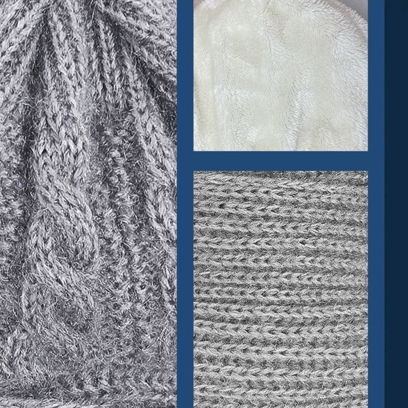Integrerat Hörselskydd Vindtight Mössa Scarf