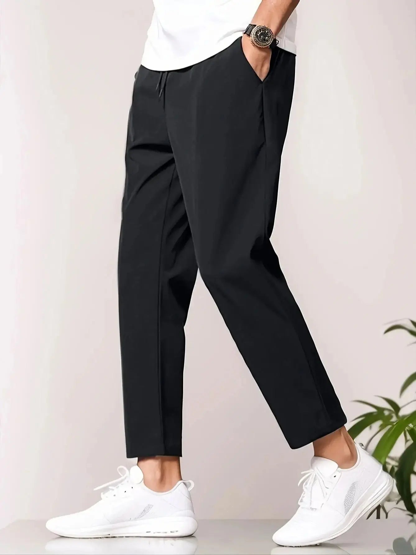 GIOVANNI™ - FRITIDSBYXOR TUNNA JOGGINGBYXOR SNABBTORKANDE