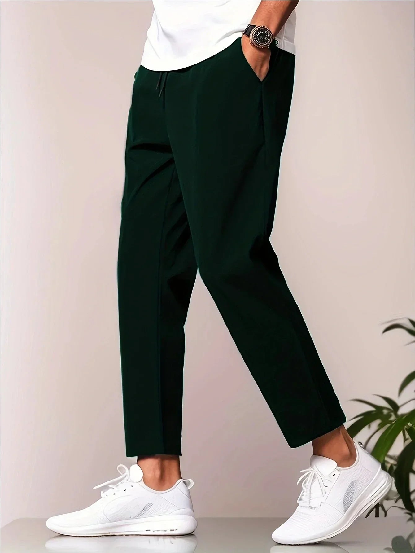 GIOVANNI™ - FRITIDSBYXOR TUNNA JOGGINGBYXOR SNABBTORKANDE